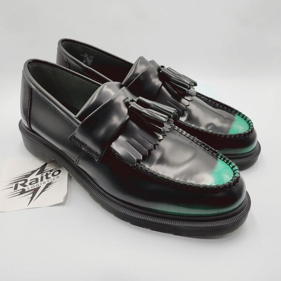 Dr. Martens Other - Mens Size 12 Dr. Martens Loafers Adrian Tassel Arcadia Rub Off Leather 14573001